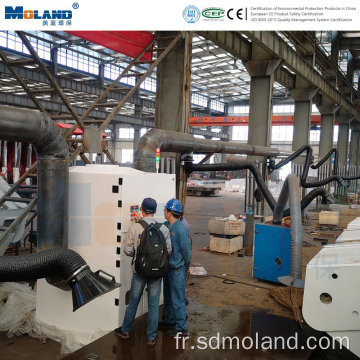 Système de filtration de l&#39;air industriel pour le soudage manuel